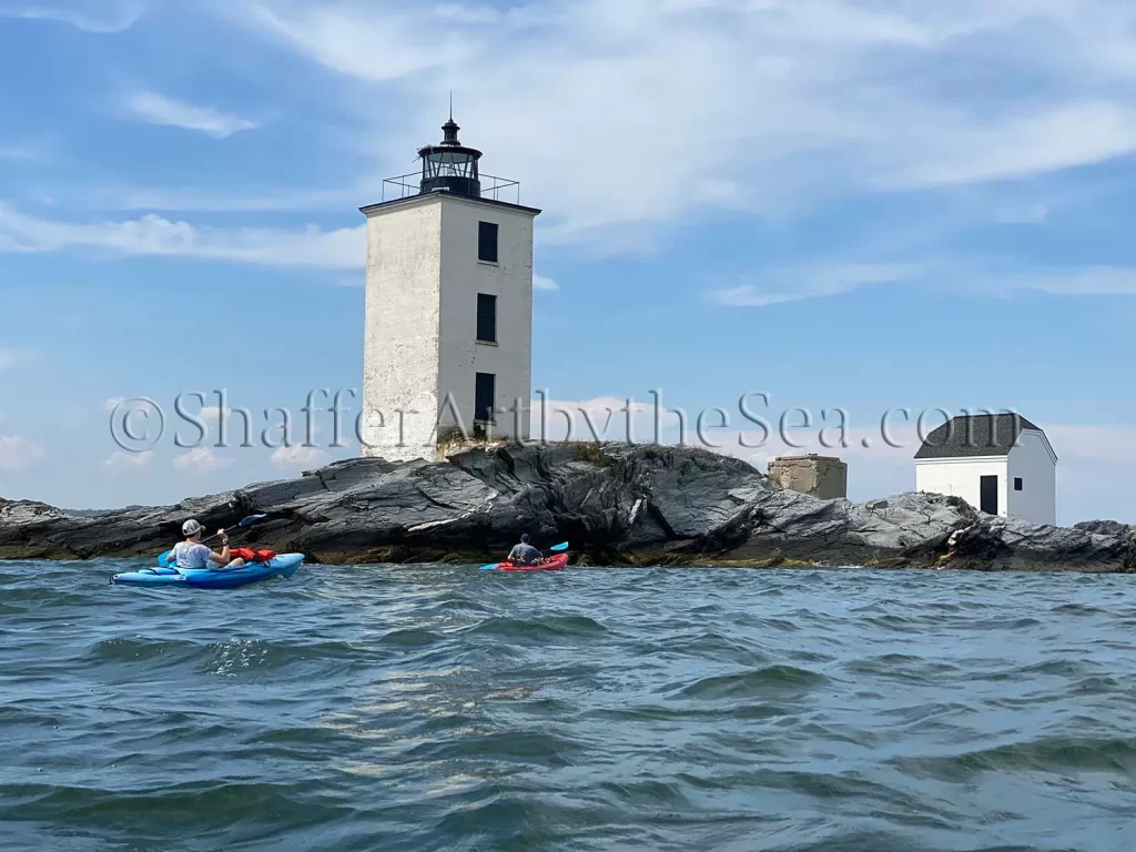 Kayaking to Dutch Island