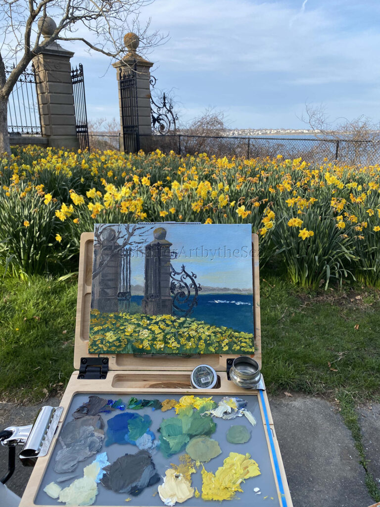 Daffodil Days, Cliff Walk, Newport, Rhode Island