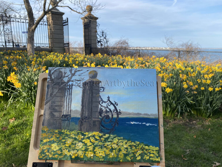 Read more about the article Daffodil Days on the Cliff Walk, Newport, Rhode Island