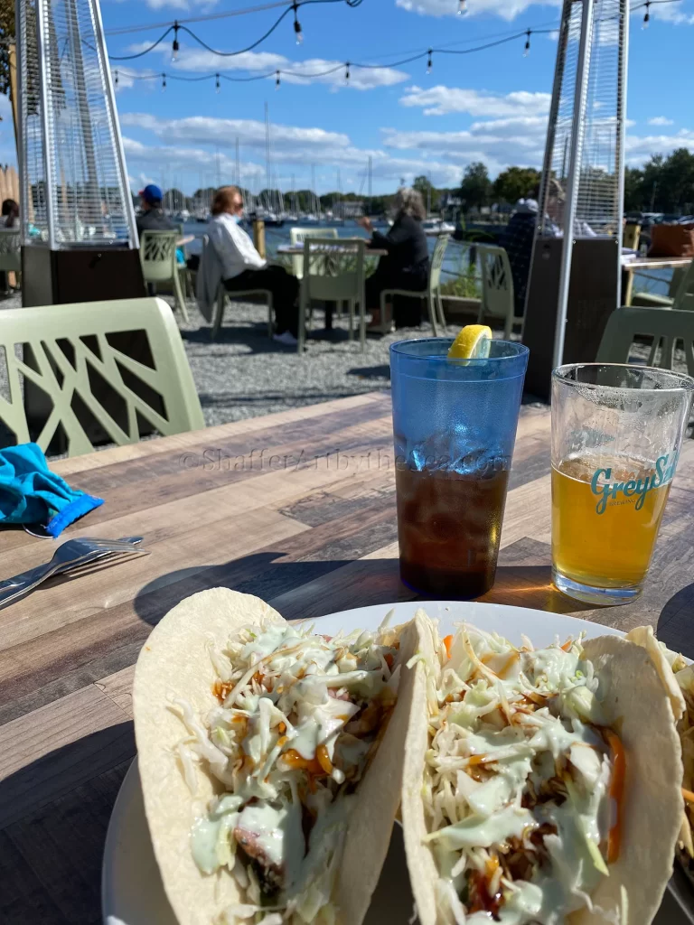 Ahi Tacos at Wickford on the Water