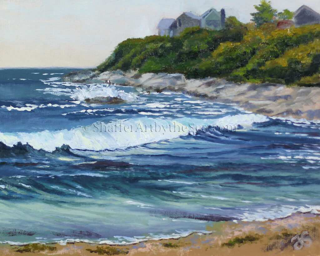 Hull Cove, Jamestown, Rhode Island painting