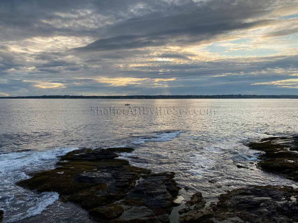 View East from Beavertail State Park