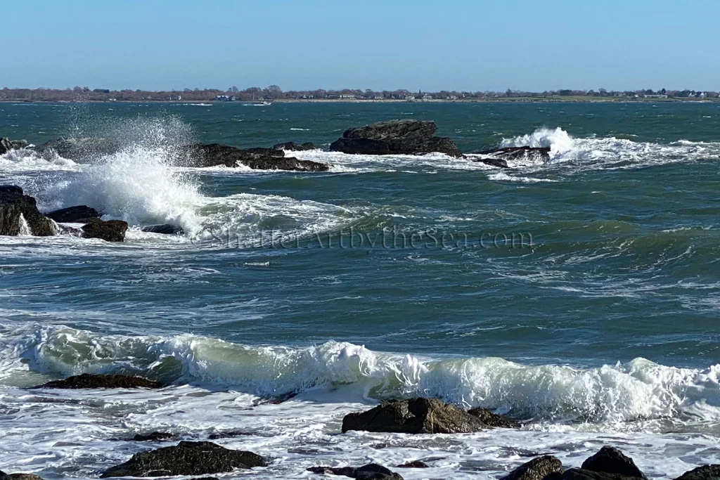 Crashing waves Sachuest Point