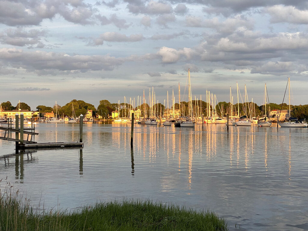 Wickford Harbor sunset