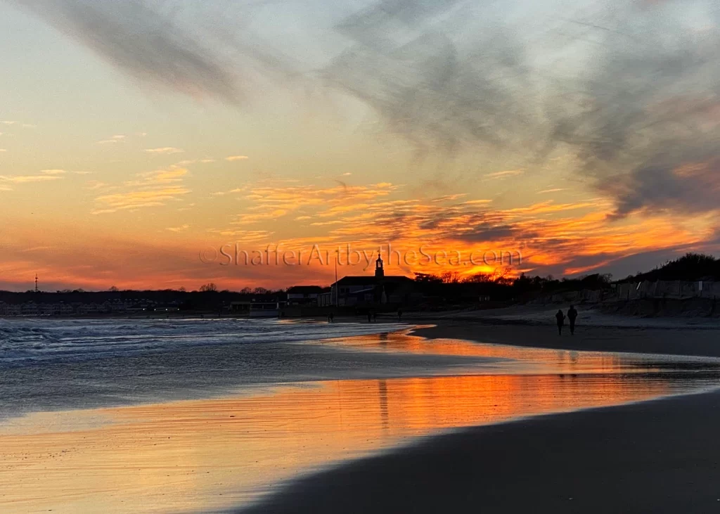 Sunset at the Dunes Club, Narragansett, RI