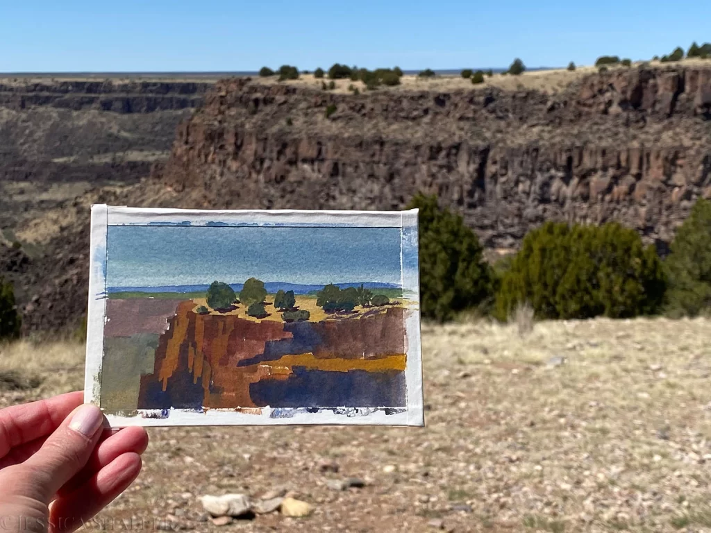 Plateau along Rift Valley Trail, Taos, New Mexico