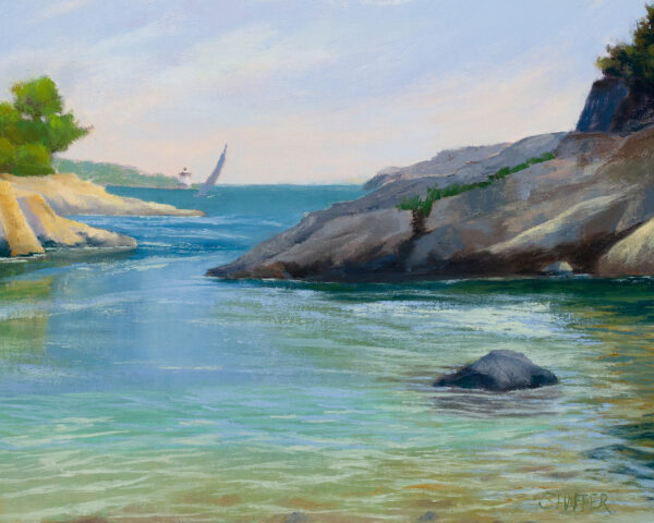 Warm Sunshine on the Cove, Fort Wetherill